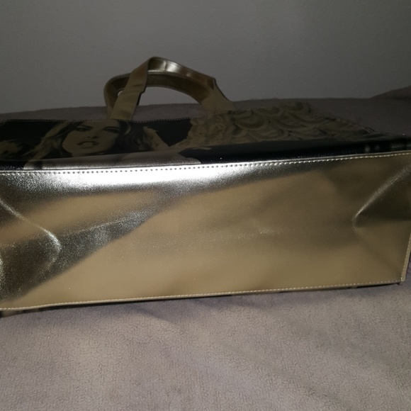 Victoria Secrets large gold tote - Picture 4 of 4